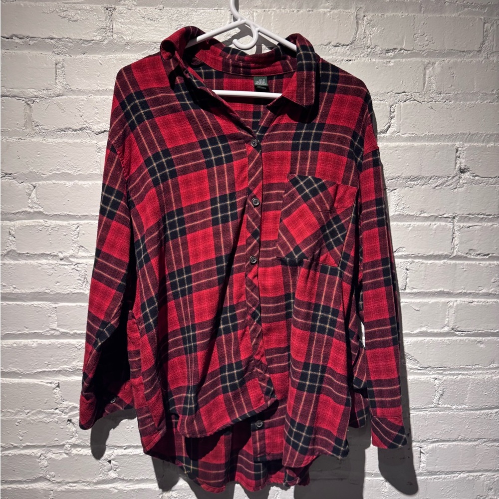Red and black flannel